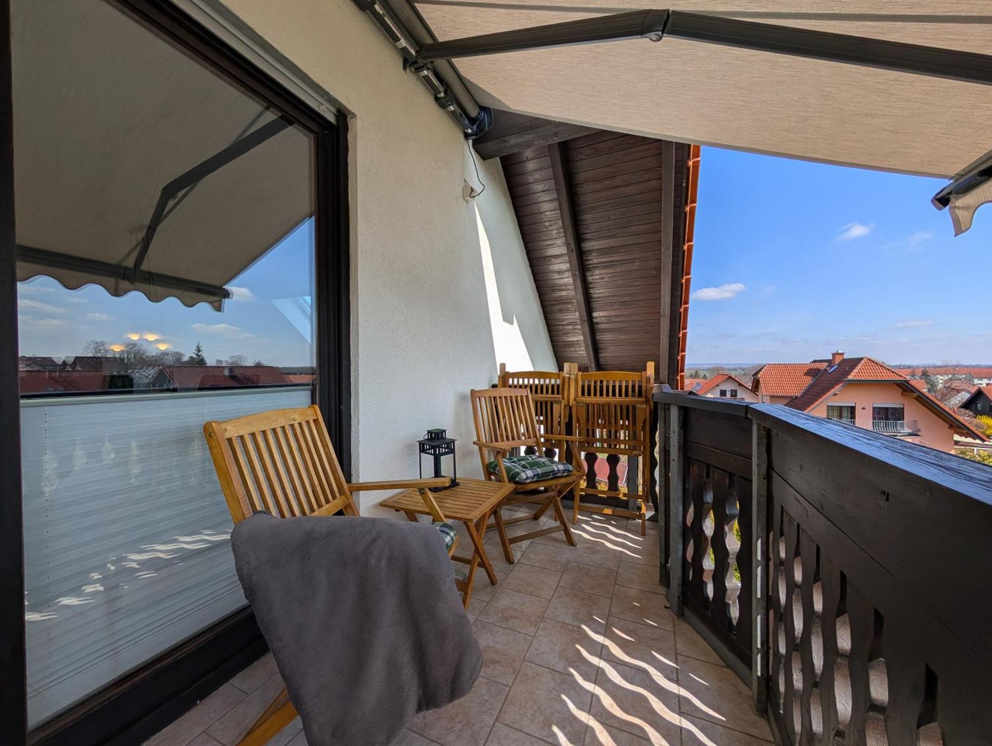 Ferienwohnung Goldbacher Blick Goldbach  エクステリア 写真