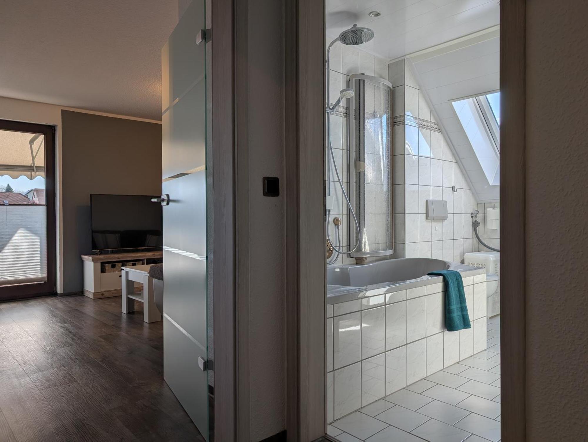 Ferienwohnung Goldbacher Blick Goldbach  エクステリア 写真